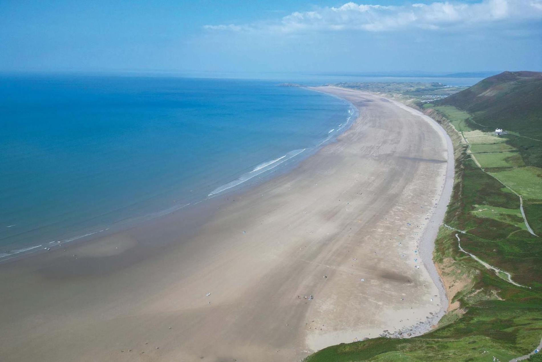 Channel View - 3 Bedroom House - Rhossili Bay Oxwich Buitenkant foto