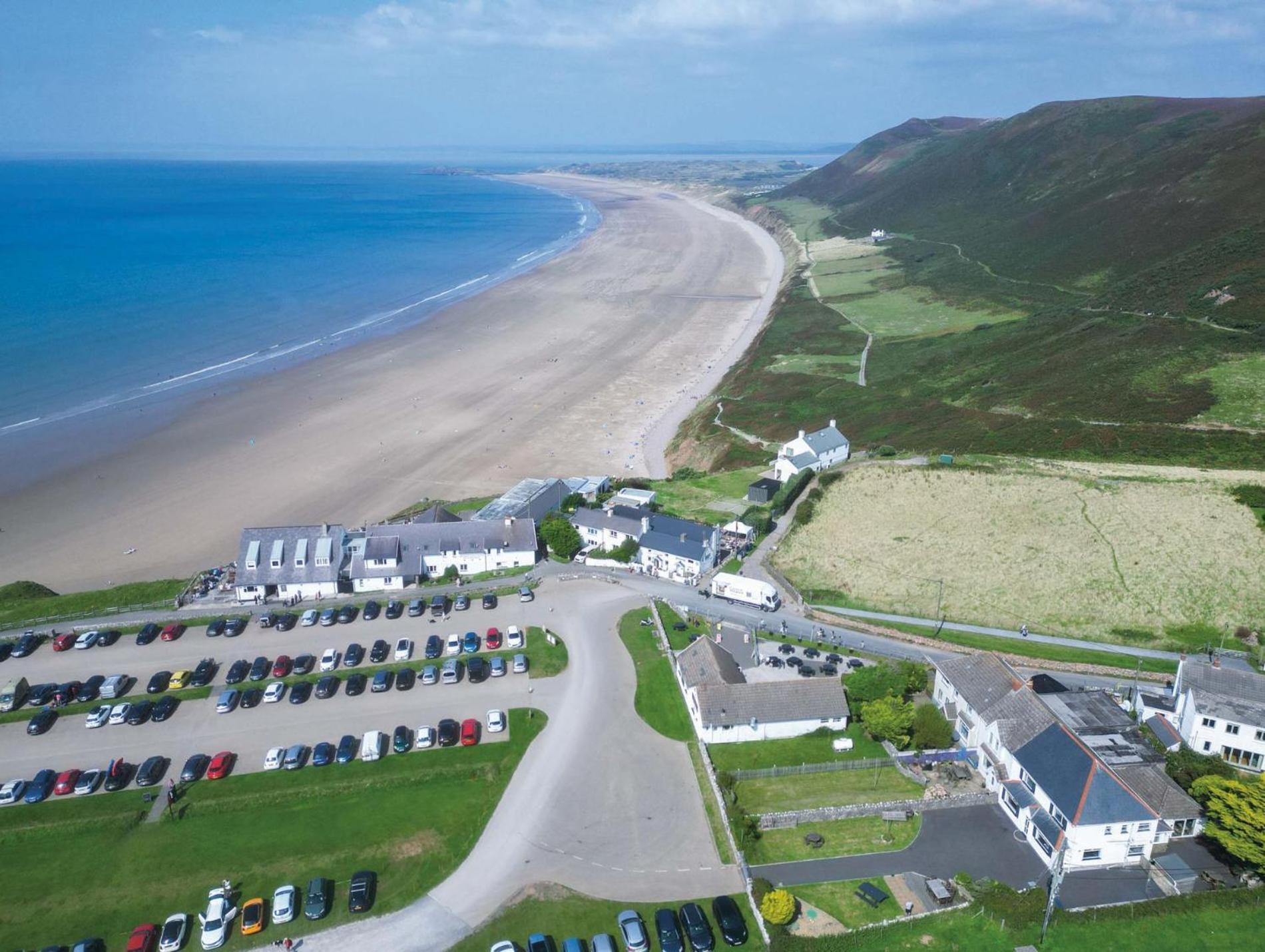 Channel View - 3 Bedroom House - Rhossili Bay Oxwich Buitenkant foto