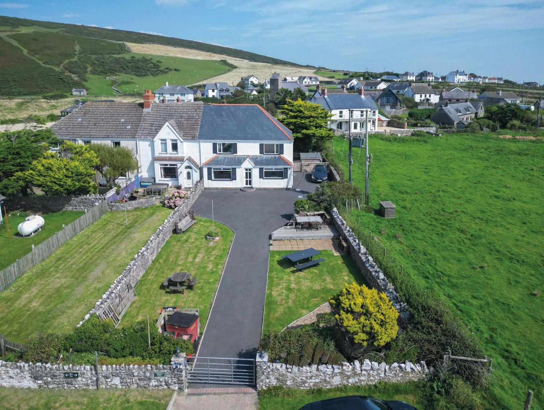 Channel View - 3 Bedroom House - Rhossili Bay Oxwich Buitenkant foto