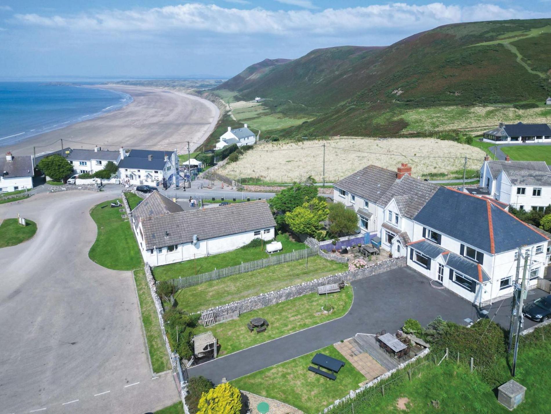 Channel View - 3 Bedroom House - Rhossili Bay Oxwich Buitenkant foto